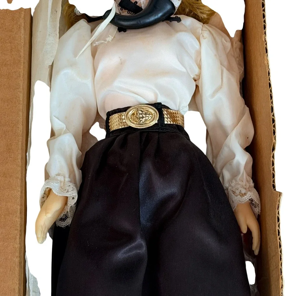 Vtg 1890s Bell System Operator Doll Telephone Pioneers of America Auburn Hair‎